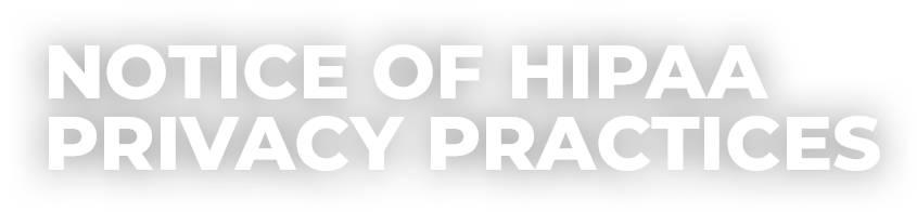 Notice of HIPAA Privacy Practices